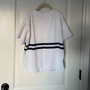 Brandy Melville navy striped shirt